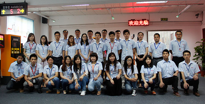 德立達(dá)員工朝氣蓬勃